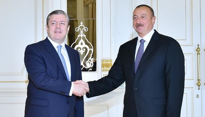 Ilham Aliyev receives Georgia’s PM Kvirikashvili - UPDATED